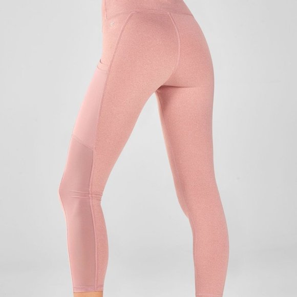 FABLETICS NWT PINK/NUDE HIGH RISE LEGGINGS!! - Picture 9 of 13